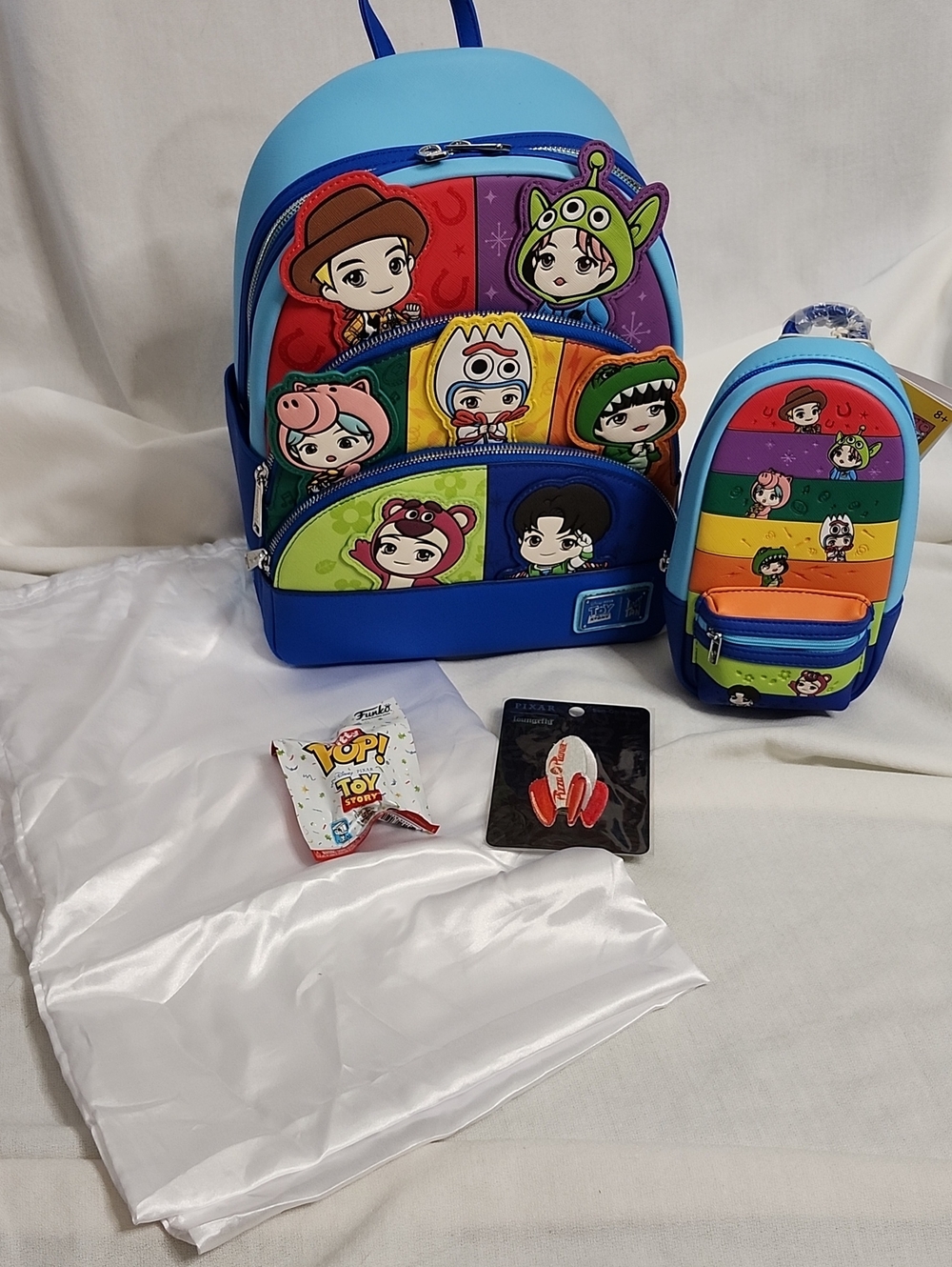 Loungefly Toy Story Tiny Tan Mini Backpack & Pencil Case